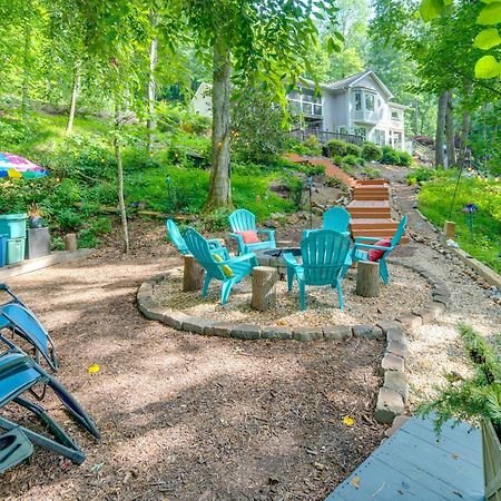 Creekside Hendersonville Haven Hot Tub And Fire Pit 外观 照片