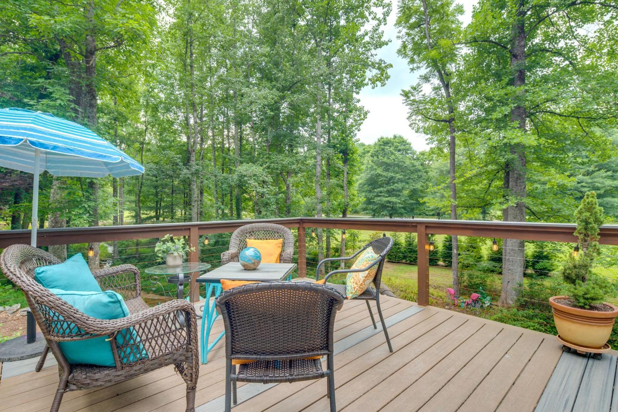 Creekside Hendersonville Haven Hot Tub And Fire Pit 外观 照片