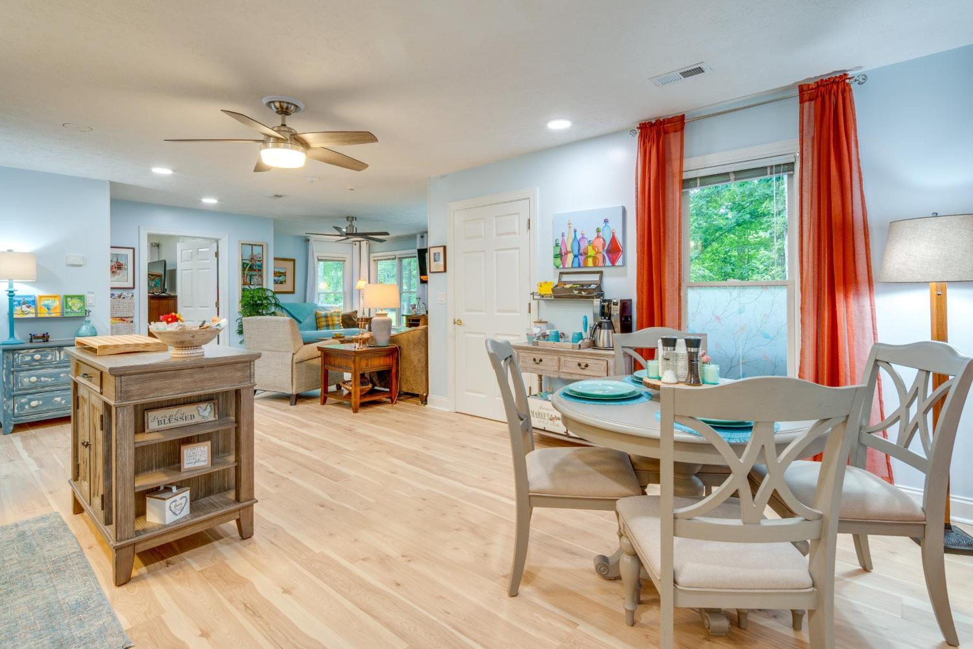 Creekside Hendersonville Haven Hot Tub And Fire Pit 外观 照片