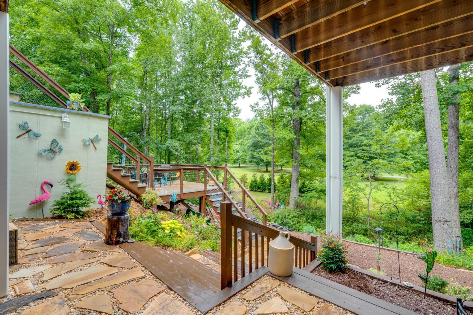 Creekside Hendersonville Haven Hot Tub And Fire Pit 外观 照片